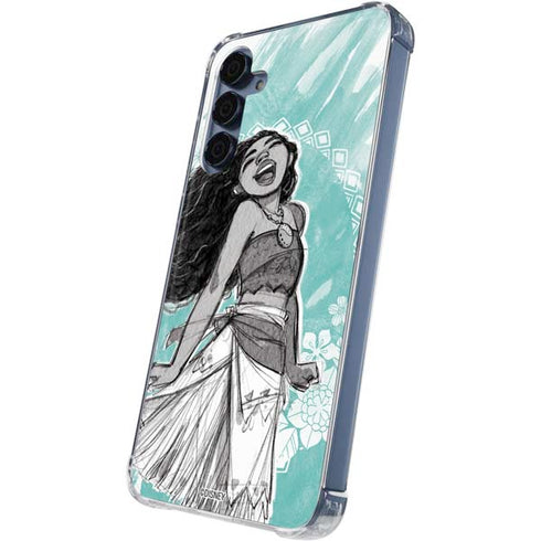 Disney Moana Singing Galaxy A35 5G Clear Case